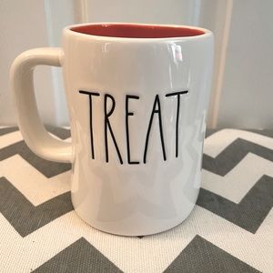 Raw Dunn TRICK or TREAT Halloween Coffee Mug